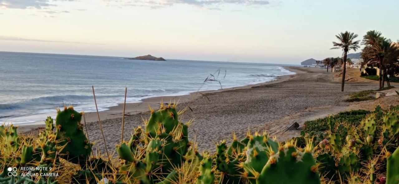 La Pita- Terraza Con Vistas Al Mar & Parking, A 1 Min De La Playa Daire Carboneras Dış mekan fotoğraf