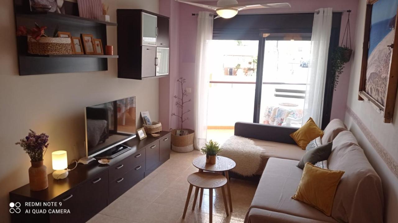 La Pita- Terraza Con Vistas Al Mar & Parking, A 1 Min De La Playa Daire Carboneras Dış mekan fotoğraf