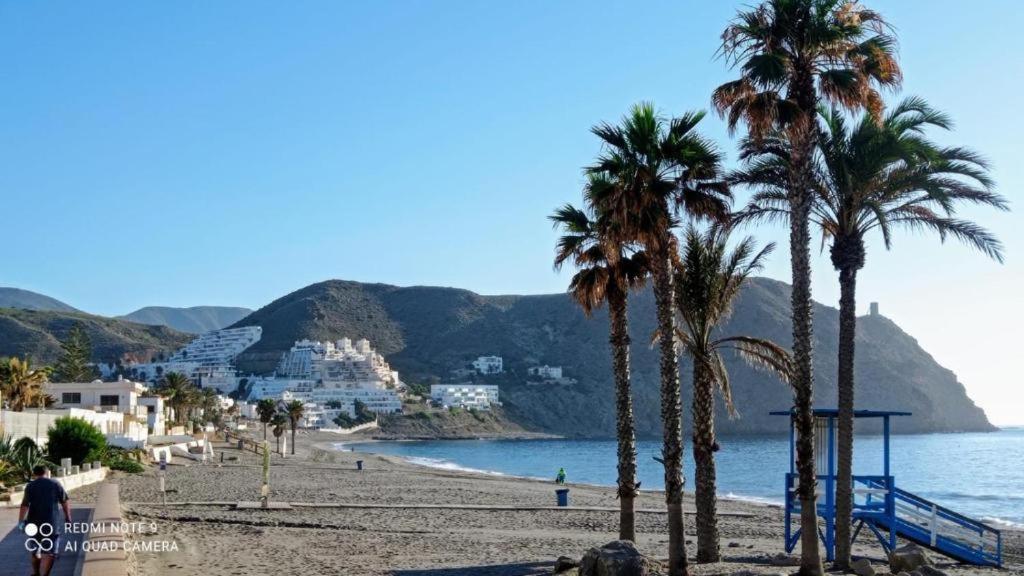 La Pita- Terraza Con Vistas Al Mar & Parking, A 1 Min De La Playa Daire Carboneras Dış mekan fotoğraf